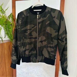 Camouflage Bomber Jacket